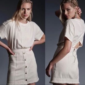 🌻NWT Anthro Split Tunic Dress